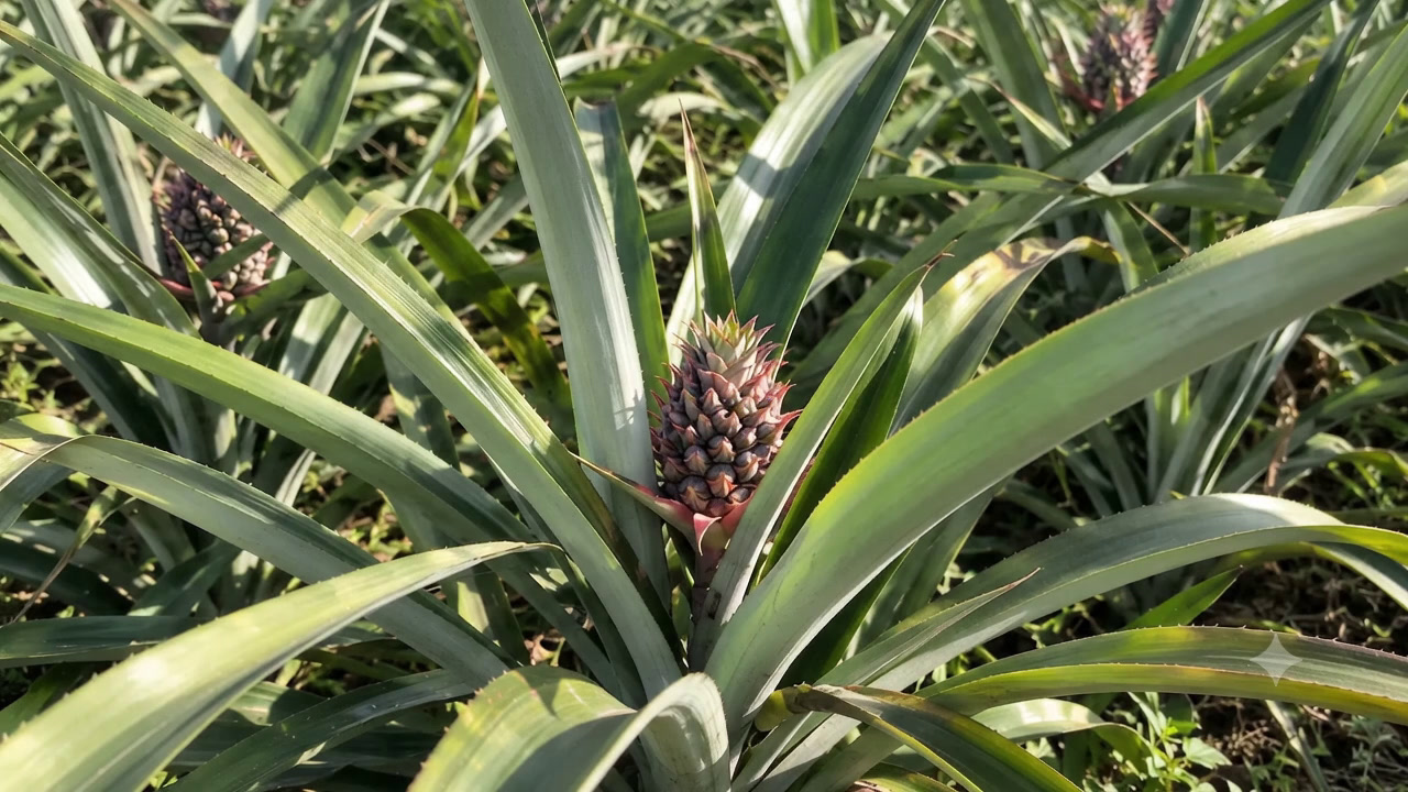 Piña Oro Miel cultivada por Frutos del Cauca